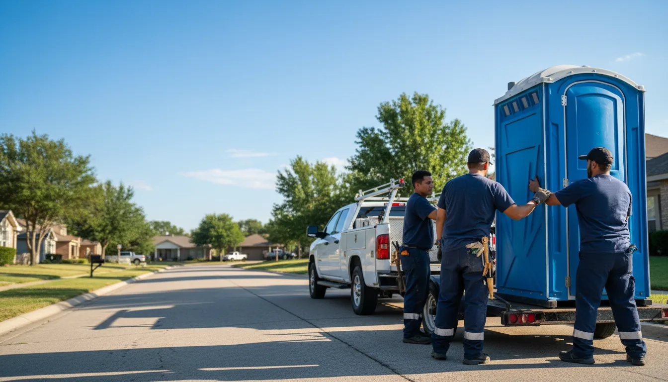Portable Toilet Rental in East Bernard, TX near me